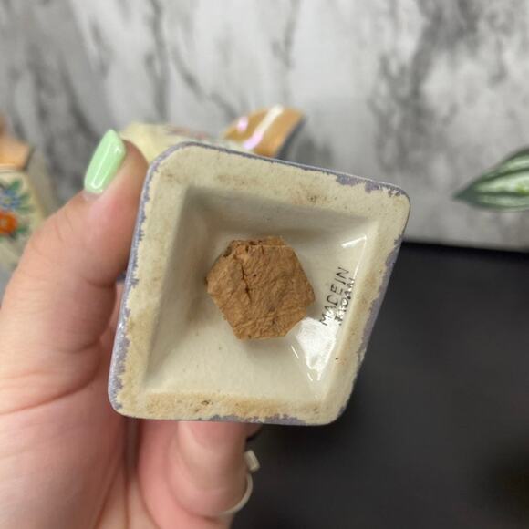 Vintage Japanese 3pc Lusterware Kitchen Set - Picture 7 of 9